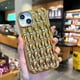 thumbnail image 1 of Electroplated Three-dimensional Magic Eye Personality Silicone Protective Case Suitable For Apple 14/13/12 Series, 1 of 3