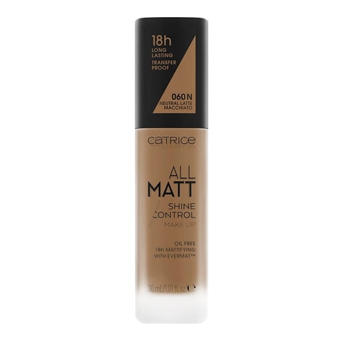 Catrice - Base De Maquillaje All Matt Shine Control Neutral Latte Macc