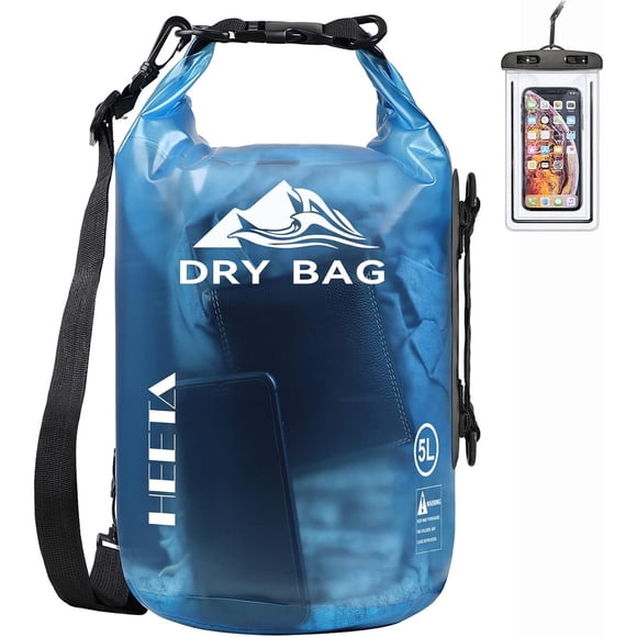 Bolsa Impermeable HEETA PVC 5 L, 10 L y 20 L, Funda para Celular