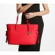 thumbnail image 4 of Cartera Michael Kors Gilly Drawstring Large Top Zip Tote Bright Red Saffiano Cuero, 4 of 5