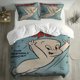 thumbnail image 1 of 3pcs Set Featuring a Casper Cartoon Design with Digital Printing Made from 100% Polyester Skin-Friendly Fabric, 1 of 1