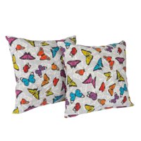 Masel - Set 2 Cojines Lona Española Mimi Gris 50X50