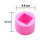 thumbnail image 5 of Molde de silicona para jabón con forma de caja de regalo, moldes para hornear fondant, moldes para pasteles, velas aromáticas, molde de yeso para hacer jabón DIY., 5 of 8