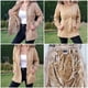 thumbnail image 4 of Chaqueta Gabardina Mujer Forro Piel Colores 890, 4 of 6