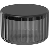 Ou - Porta Algodón/Joyero Groove Classic Negro