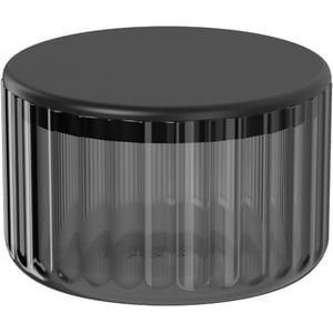 Ou - Porta Algodón/Joyero Groove Classic Negro