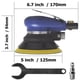 thumbnail image 2 of Sander TOOLPEAK Air Palm Random Orbital de 5 pulgadas de doble acción, 2 of 6