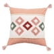 thumbnail image 1 of 1x Ins Tufted Throw Pillow Cojín Funda De Almohada Borlas Suaves Funda De Almohada Cuadrada Decorativa 45x45cm, 1 of 5