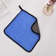 thumbnail image 1 of suxuMhao Toallas para Auto Estilo Cuerda Colgante, 6 Pzs 12x15.75in Azul+gris Paño de Limpieza Absorbente, Toalla de Secado para Auto de Suave Forro Polar Coral, Multiuso para Auto y Cocina, Toalla, 1 of 3