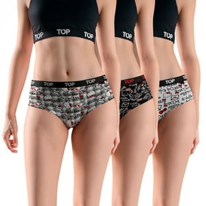 Top - Calzón Pantaletas Algodón Con Elástico Pack 3 Hello Kitty C5