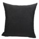 thumbnail image 5 of Funda De Almohada De Pana En Color Liso Funda De Cojín Para Sofá Cuadrado Negro, 5 of 5