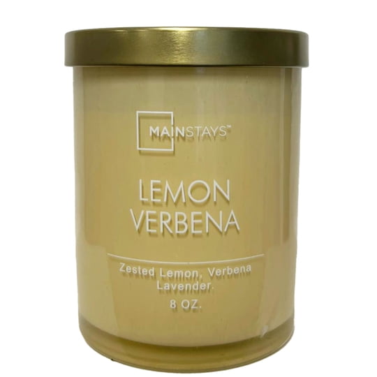 Velas Aromática 237 Ml Limon Verbena Amarillo Mainstays