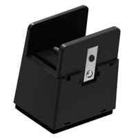 Magideal - 2 Uds Elevadores De Cama De Ancho Ajustable, Elevadores De Muebles Con Almohadilla De Pie De Soporte Con Abrazadera De Tornillo Para Sofá De Gabinete Negro