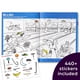 thumbnail image 2 of Pegatina con imágenes ocultas con lo más destacado del libro de actividades para niños mayores de 6 años, 2 of 7