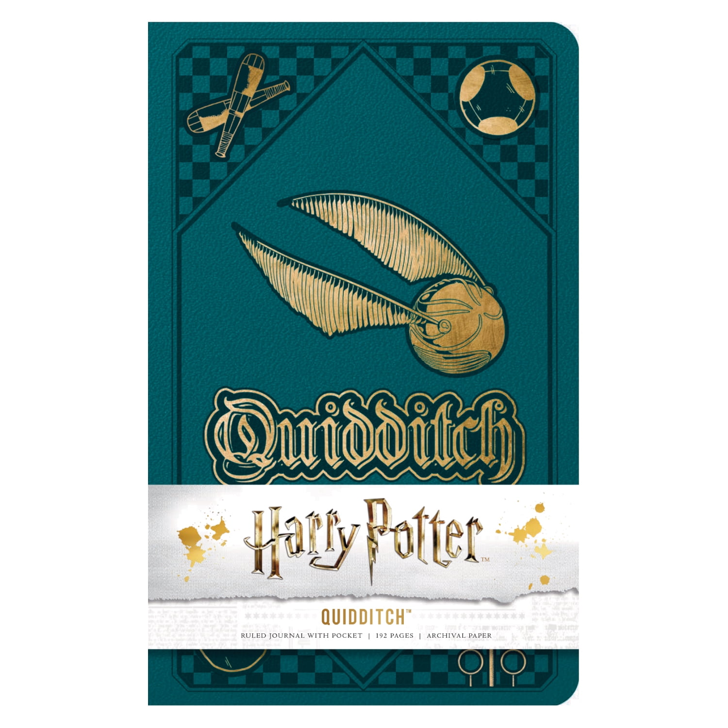 Insight - Libreta Harry Potter: Quidditch Tapa Dura Lujo Medium