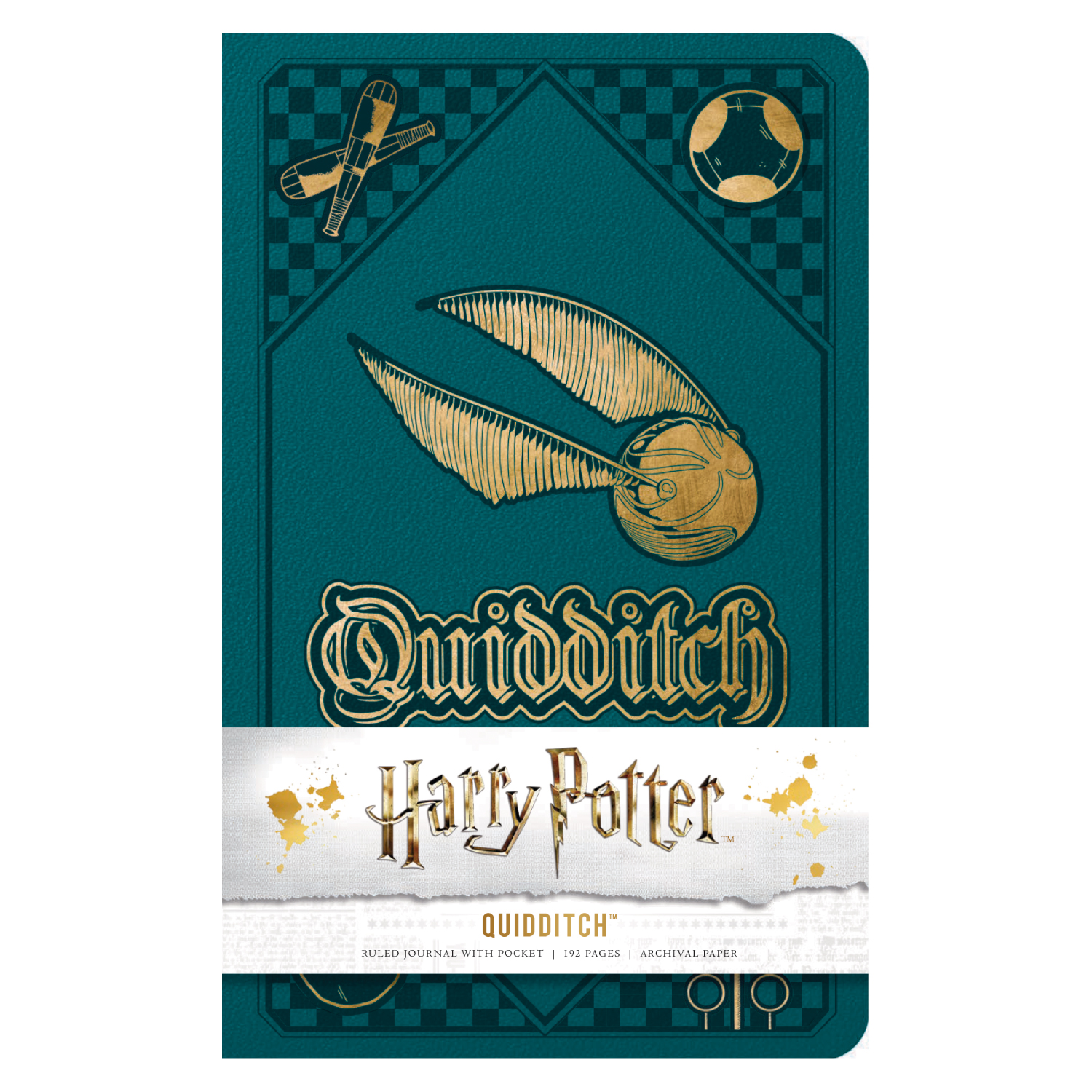 Insight - Libreta Harry Potter: Quidditch Tapa Dura Lujo Medium