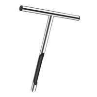 Magideal - Sonda De De , 21 Pulgadas, Excavación De , Tubular De Material Acero En Apariencia De T, Atención Del De Material Acero Inoxidable 304, Reutilizable