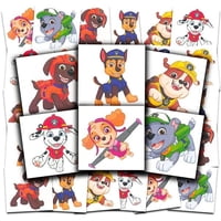 Tatuajes Temporales Paw Patrol Party Favors 70+ Para Niños