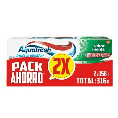 Pack Crema Dental Soft Mint 2X158G 1 Un Aquafresh