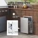 thumbnail image 3 of Cajón de basura de cocina exterior VEVOR 40,64 x 55,88 x 40,64 cm de acero inoxidable, 3 of 9