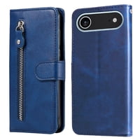 Gangxun - Funda Con Cremallera Para Iphone Air, Carcasa Cartera De Cuero Pu Con Soporte Y Tarjetero