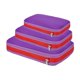 thumbnail image 5 of Cubos De Embalaje De Compresión De 3 Uds, Reutilizables Expandibles Para Senderismo, Viajes, Camping, Violeta, 5 of 5