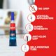 thumbnail image 4 of Pegamento Loctite Super Glue Gel 2x20 ml Transparente de Secado Rápido, 4 of 7