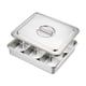 thumbnail image 4 of Chafing Buffet Chafer Set Hot Pot Chafer Para Banquetes Condimentos De Cocina 6 Compartimentos, 4 of 5