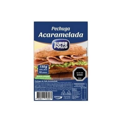 Pechuga De Pollo Acaramelada 150 G Super Pollo
