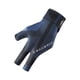 thumbnail image 3 of Guante De Billar De Tres Dedos, Antideslizante, Transpirable, Universal, Elástico, Color Negro Y Azul, 3 of 5