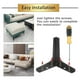 thumbnail image 3 of Pack De 4 Patas 15cm Negras Mate Para Muebles Y Sofás, 3 of 5