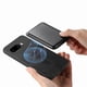 thumbnail image 4 of Funda de Cuero Magnética con Tarjetero para Samsung Galaxy S25 Edge Cubierta Delgada Negro, 4 of 5