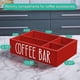 thumbnail image 1 of Organizador de Café ALELION Rojo 4 Compartimentos Divisores Removibles, 1 of 3