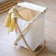 thumbnail image 3 of Canasto Ropa Sucia Plegable De Bambú, 3 of 7