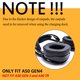 thumbnail image 2 of Almohadillas de repuesto CCRE para auriculares Astro A50 GEN4, color negro, 2 of 8