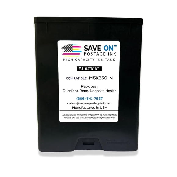 Cartucho de tinta para impresora Save On Postage Ink M5K250-N 250 ml negro