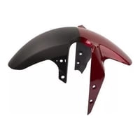 Motoparts - Tapabarro Delantero Rojo Moto Honda Cb190R - Modelo Antiguo