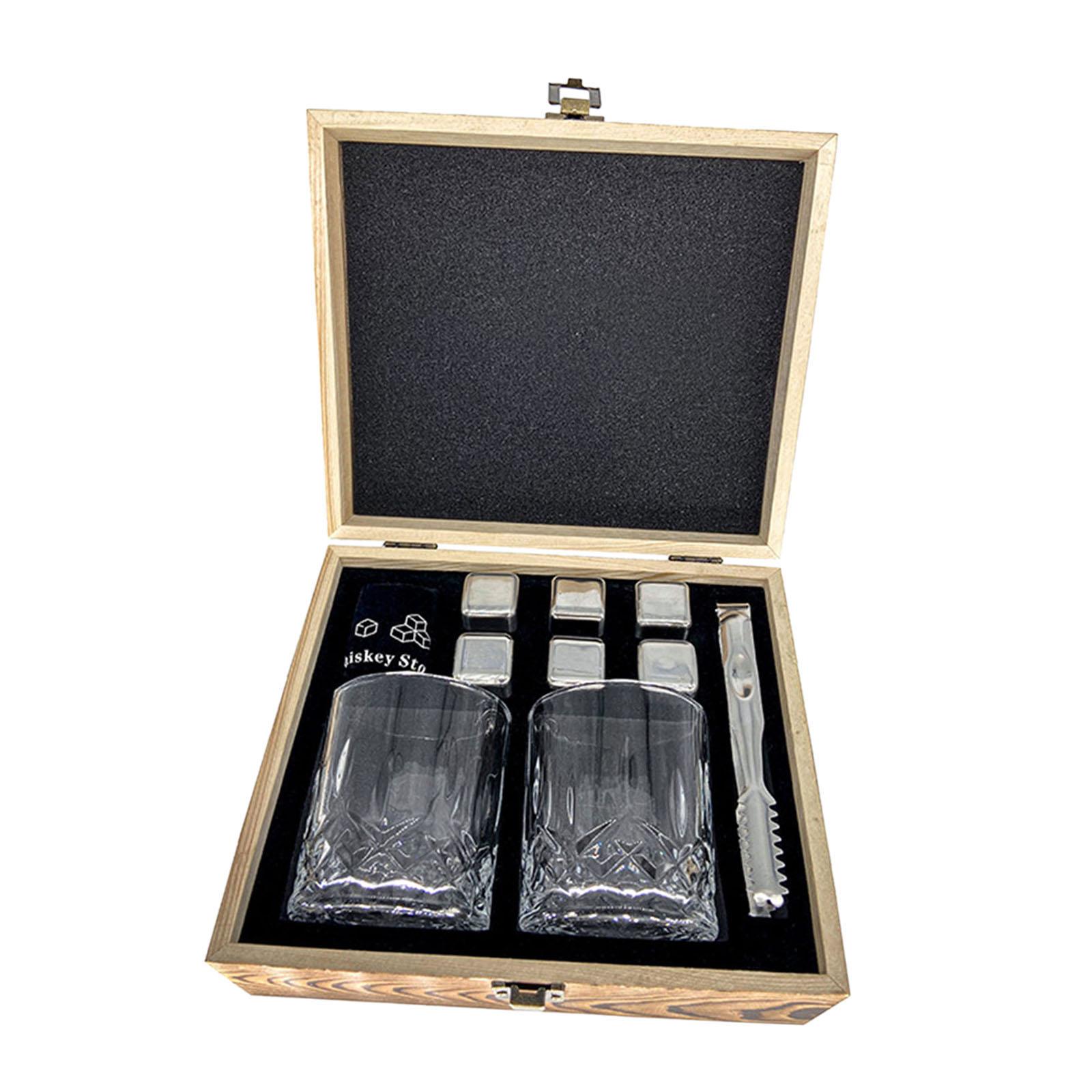 Bothyi - Piedras De Cóctel De Cubitos De Hielo De Acero Inoxidable Para Regalo De Cumpleaños De Novio Y Marido