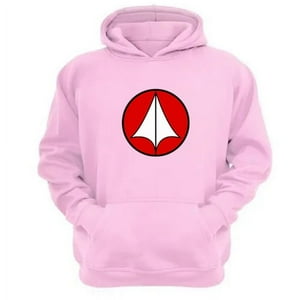 Genérico - Polerón Canguro Robotech Rosa Talla L Unisex