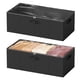 thumbnail image 1 of Caja de almacenamiento SpaceAid 79 cm, pack de 2, negra, para bajo la cama, 1 of 7