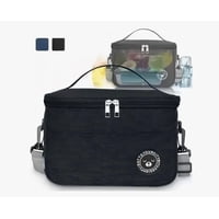 Riqui - Lonchera Térmica, Frío Y Calor Negro