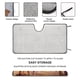 thumbnail image 2 of Parasol Plegable para Auto Desmarcar Duna 140cm x 76cm, 2 of 6