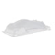thumbnail image 3 of RC Car Body Shell Frame 190mm Ancho Para 1/10 RC Drift Car Modificación, 3 of 3