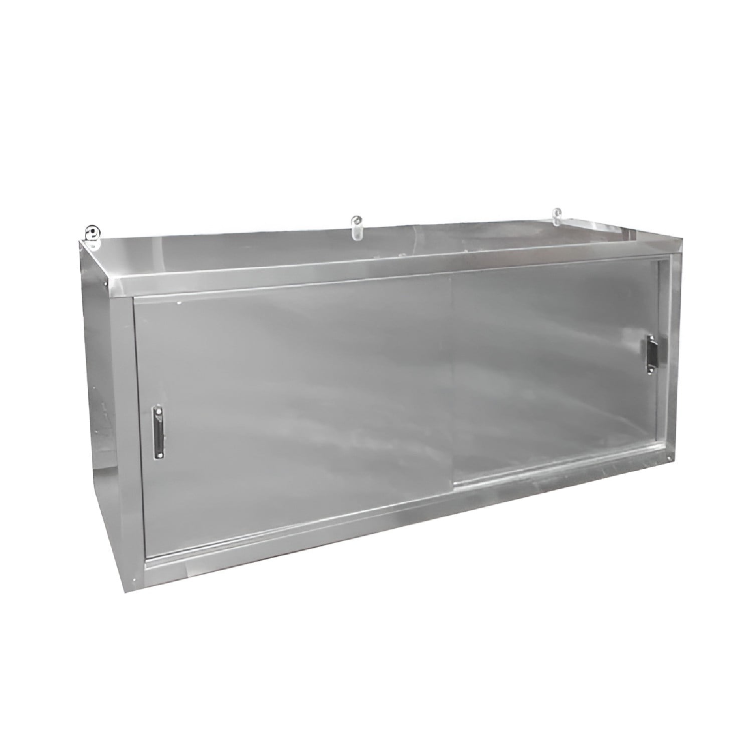 Imas - Gabinete Aereo Acero Inoxidable Mural Puertas Correderas 140 Cm