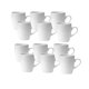 thumbnail image 1 of Set 48 Tazas Mug De Ceramica Blanco Bullet 325mL Hallen, 1 of 3