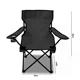 thumbnail image 3 of Silla Plegable Portátil Para Camping Playa + Bolsa color Negro, 3 of 3