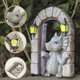 thumbnail image 2 of Adorno de jardín SHOWFEICAT, diseño de dragón, para puerta artesanal con forma de hada, 2 of 6