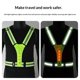 thumbnail image 3 of Chaleco Reflectante Led Con Luz De Pecho Luz Recargable De Visibilidad Chaleco De Seguridad Nocturna Para Caminar Con Perros Ciclismo Ajustable Para Hombres Mujeres Niños, 3 of 3