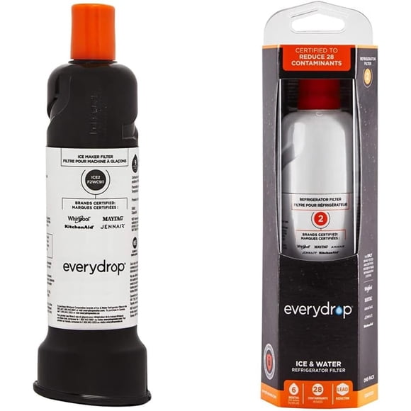 Filtro de agua y hielo Everydrop Whirlpool F2WC9I1 EDR2RXD1