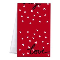 Bothyi - Toallas Absorbentes Para Platos, Toallas De Cocina De San Valentín Para Decoraciones De Cocina De Casa, Estilo D